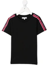 Givenchy Loog-trimmed T-shirt In Black