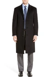 HART SCHAFFNER MARX SHEFFIELD CLASSIC FIT WOOL & CASHMERE OVERCOAT,703213362247