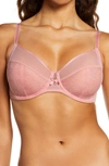 Chantelle Revele Moi Perfect Fit Underwire Bra In Rose Tutu