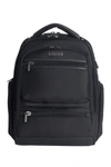 Kenneth Cole Reaction Tsa Checkpoint Friendly Ez-scan 17.0" Computer Backpack With Usb Charging Port In Black