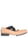 Uma Wang Suede Ballet Flats In Rosa