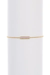 EF COLLECTION 14K YELLOW GOLD DIAMOND & PINK ENAMEL BRACELET,439111117978