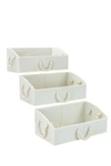 Sorbus Beige Non-woven Fabric Trapezoid Storage Box