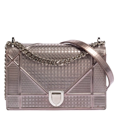 Pre-owned Dior Ama Shoulder Bag In Metallic