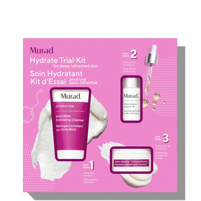 Murad Hydrate Trial Kit 2.83 Fl. Oz. - $58 Value In White