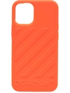Off-white Diag Iphone 12 Mini Case In Orange