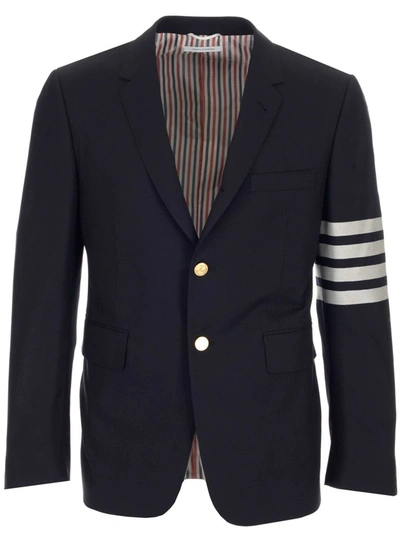 Thom Browne Jackets Blue In Navy