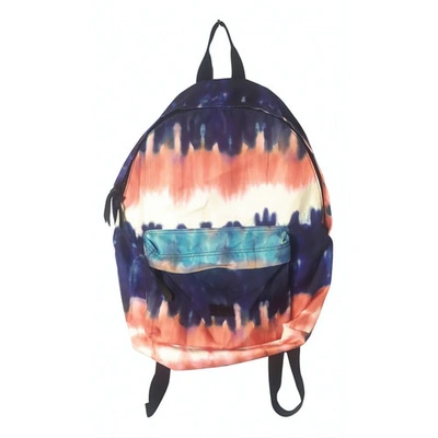 Pre-owned Msgm Backpack In Multicolour