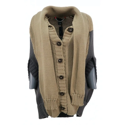 Pre-owned Marc By Marc Jacobs Wool Cardigan In Multicolour