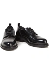 ANN DEMEULEMEESTER GLOSSED-LEATHER BROGUES,3074457345624874694