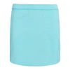 Polo Ralph Lauren Perforated Stretch Skort In Hammond Blue