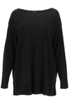 PRADA PRADA BOAT NECK KNITTED JUMPER