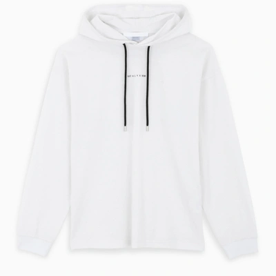 1017 A L Y X 9sm White Sweatshirt With Hood
