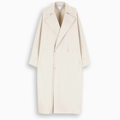 Bottega Veneta Trench With Coat Night-gown In Beige