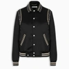 SAINT LAURENT STAR PRINT TEDDY JACKET,565626Y287S-G-YSL-1000