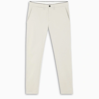 Department 5 White Slim Trousers In Beige