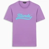 VERSACE PURPLE BLONDE T-SHIRT,A85997A228806-G-VERSA-A1312