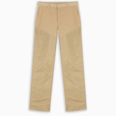 Burberry Beige Baggy Trousers