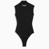 Heron Preston Embroidered-slogan Sleeveless Top In Black