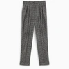 DOLCE & GABBANA CHECKED PLEATED TROUSERS,FTBX1TFMMFU-H-DOLCE-S8031