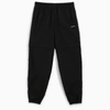 BALENCIAGA BLACK ZIPPED TRACKPANTS,621435TDO13-H-BALEN-1000