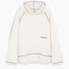 AMBUSH WHITE OVERSIZE HOODIE,BMBB001F20FLE001-H-AMBUS-0202