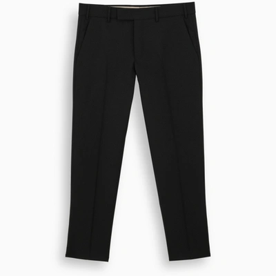 Pt01 Forward Black Tailored Trousers