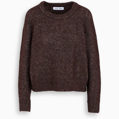Samsoe & Samsoe Brown Boxy Fit Jumper
