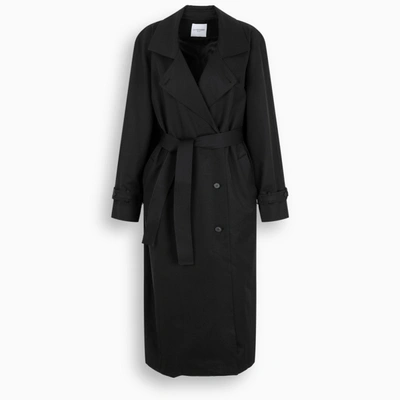 Le 17 Septembre Black Belted Trench Coat