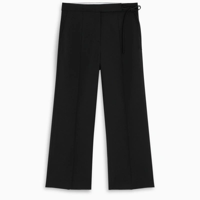 Le 17 Septembre Black Crop Trousers