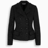 DOLCE & GABBANA CROPPED TWEED JACKET,F26AOTHUMJZ-H-DOLCE-N0000