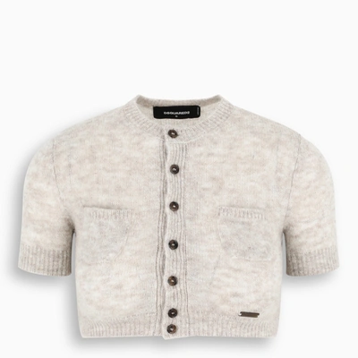 Dsquared2 Beige Mini Fit Cardigan