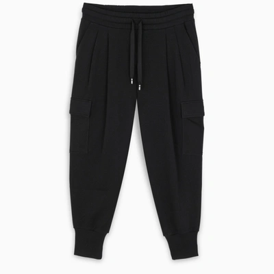 Dolce & Gabbana Black Jogging Cargo Trousers