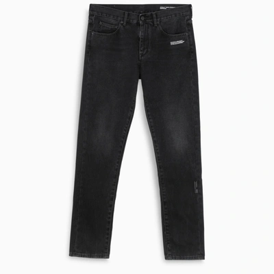 Off-white &trade; Black Slim Fit Jeans