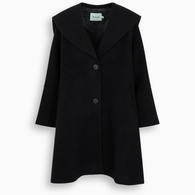 The Loom Navy Blue Single-breasted Coat