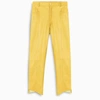 MANOKHI DOMA YELLOW LEATHER TROUSERS,A000000342LE-G-MANOK-YEL