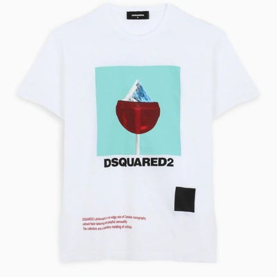 Dsquared2 White Icey T-shirt