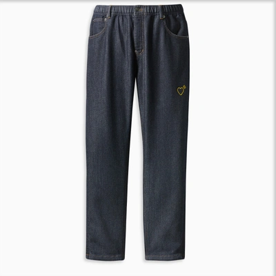 Adidas Statement Human Made Truck Denim Trousers In Blue