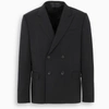 VALENTINO BLUE DOUBLE-BREASTED JACKET,UV3CEB606DY-H-VALE-598