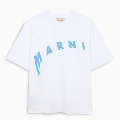 Marni White T-shirt With Logo