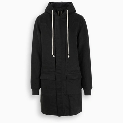 Drkshdw Black Cargo Pocket Parka