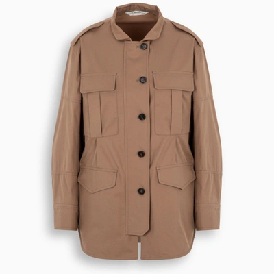 Max Mara Camel Karim Jacket In Brown
