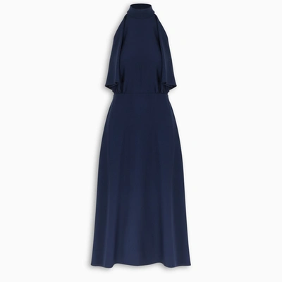 Prada Blue Sleeveless Midi Dress