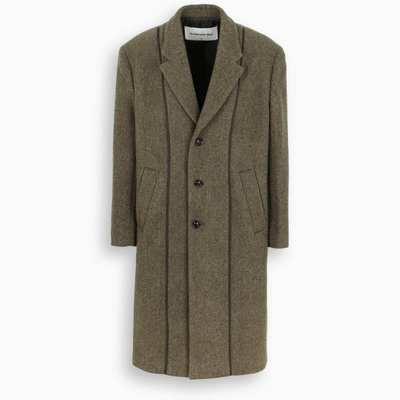 Andersson Bell Khaki Daddy Classic Coat In Green
