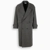 LOWNN PRINCES OF WALES DOUBLE-BREASTED OVERCOAT,DBOVER1193111WO-H-LOWN-LGC