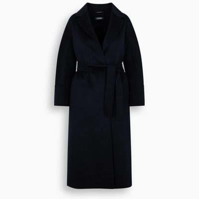 Max Mara Blue Aronalu Coat