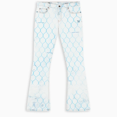 Off-white &trade; Fence Skinny Jeans In Light Blue