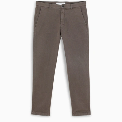 Department 5 Taupe Prince Slim Trousers In Grey