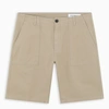 DEPARTMENT 5 BEIGE COTTON BERMUDA SHORTS,U20B07F2003-G-DEPAR-020