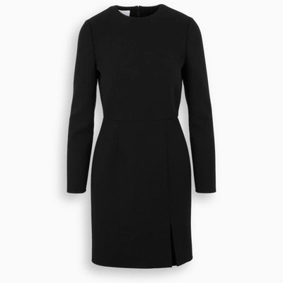 Valentino Black Wool Short Dress